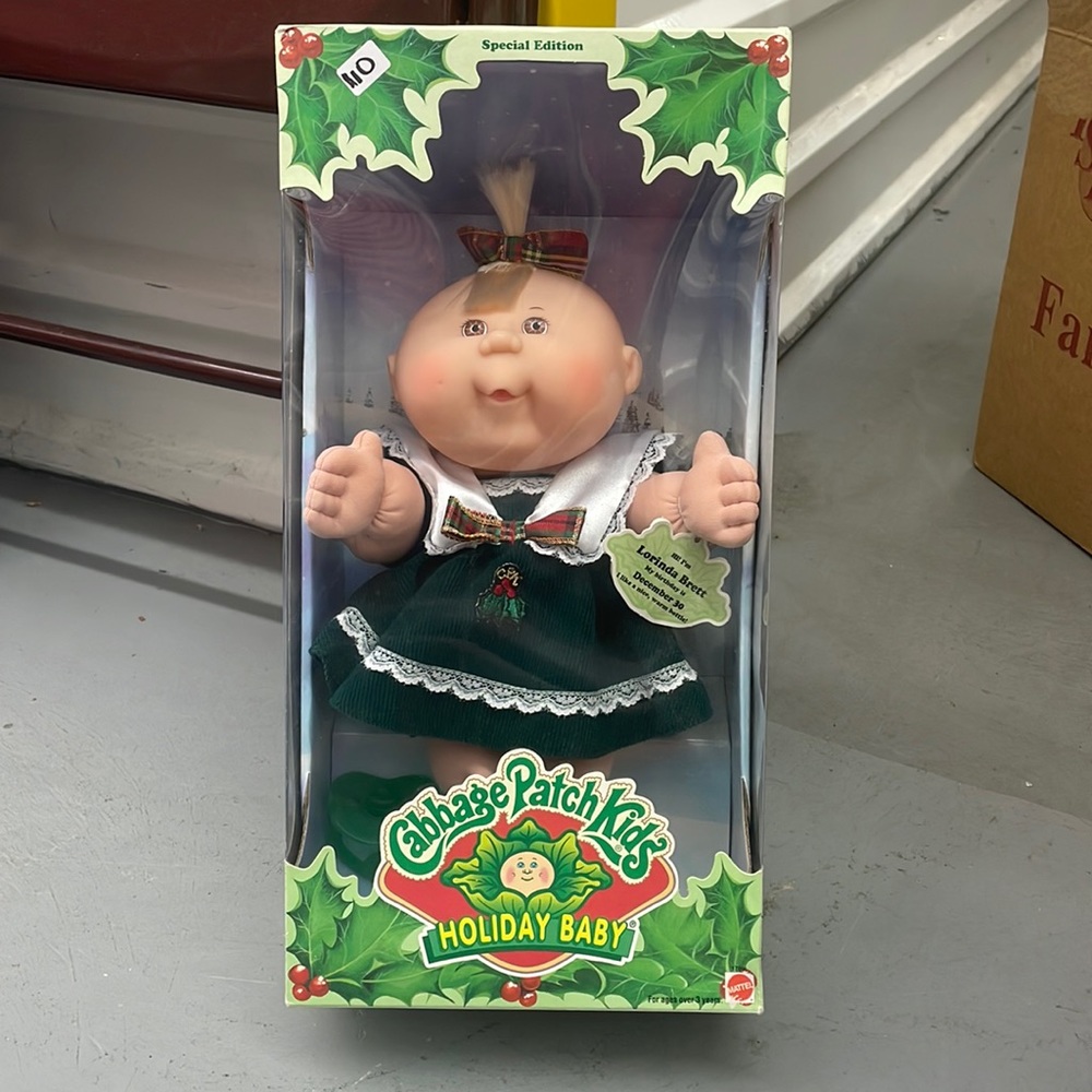 Cabbage patch holiday baby